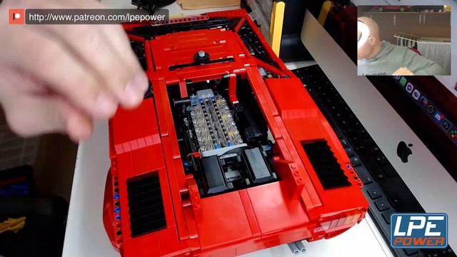 Building a Lego Lamborghini Countach смотреть онлайн