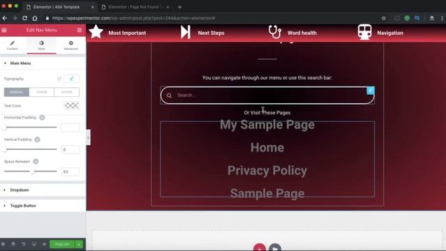 Designing a Custom 404 Page with Elementor Pro смотреть онлайн
