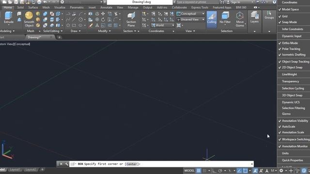 Intro - Dynamic Input - AutoCAD 2019 смотреть онлайн