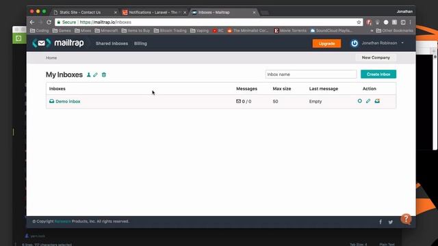 Laravel 5.7 - Beginners Tutorial - Episode 5 - Sending Our Contact Email Using Notifications смотреть онлайн