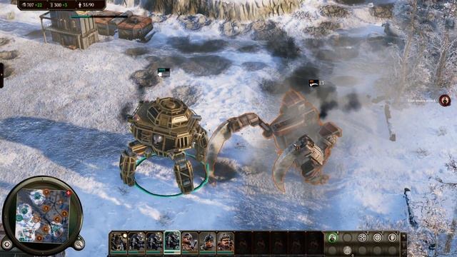 Iron Harvest: Super Buff Health and Damage SHM-69 Serp vs SKS 300 Kaiser смотреть онлайн