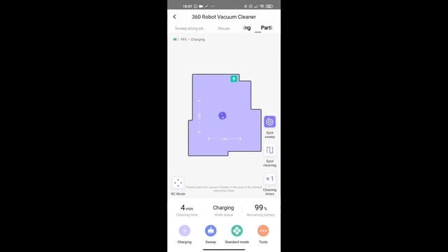 360 C50 vacuum cleaner- un robot aspirapolvere da 100 euro che lava, aspira e si comanda via app смотреть онлайн