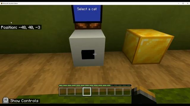 Minecraft Education Edition- Python Walkthrough, Lesson 4- Lists, Activity 3, Task 2 смотреть онлайн