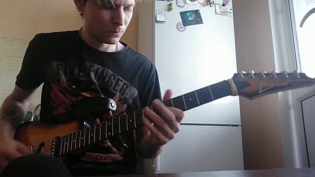 Heaven Shall Burn - Black Tears (cover) строй Drop C смотреть онлайн