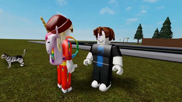 Грустная история в ROBLOX, Роблокс Анимация, EnniBenny кот смотреть онлайн