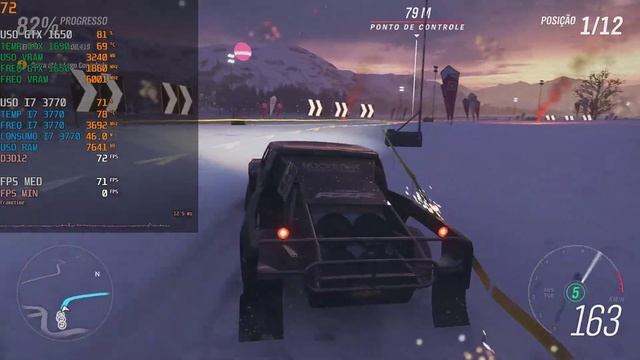 Forza Horizon 4 - Teste (GTX 1650 4GB PNY+I7 3770 COM 12GB DE RAM DDR3 1600MHZ) смотреть онлайн