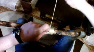 Обмотка ручки топора