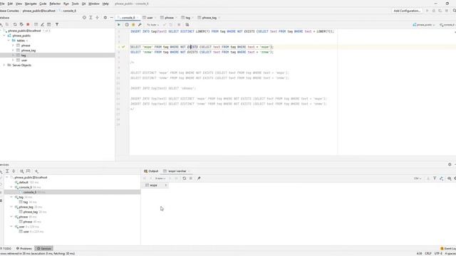 08. Spring Boot. SQL. Публикация фразы, разбираем запросы к БД. смотреть онлайн