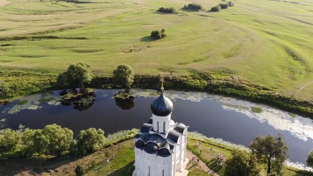 Красивая природа Владимирской области! Видео с дрона смотреть онлайн