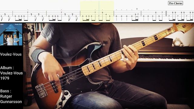 Voulez-Vous - Abba | Bass cover with tabs #27 смотреть онлайн