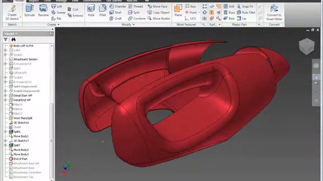 Проектирование деталей из пластмассы смотреть онлайн