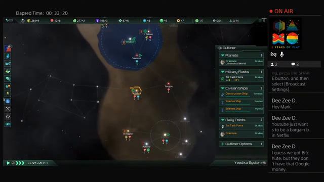 Let's Play Stellaris- United Dracovian Tribes Part 1 смотреть онлайн