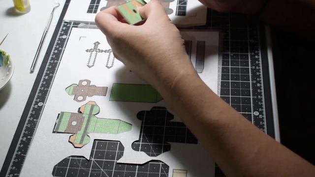 Making My Own Ultimate Minecraft Alex Papercraft/PaperToy