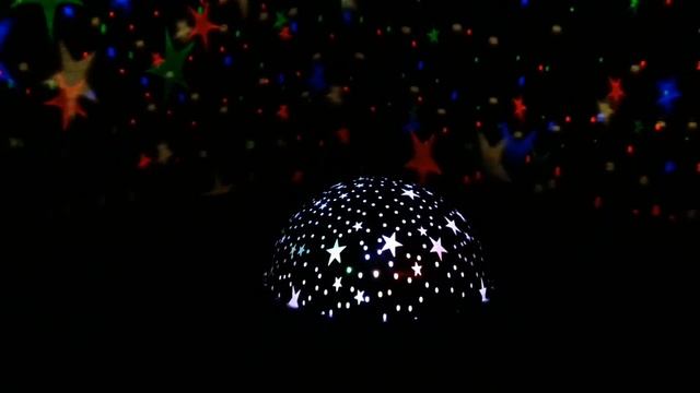 Моя лампа проектор Звездное небо! КРАСОТА!!! смотреть онлайн