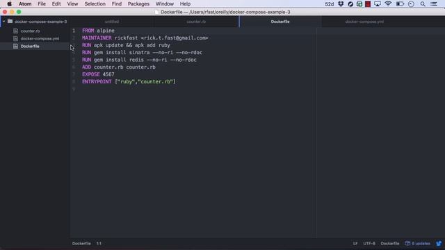 07 03 Building Applications With Docker Compose смотреть онлайн