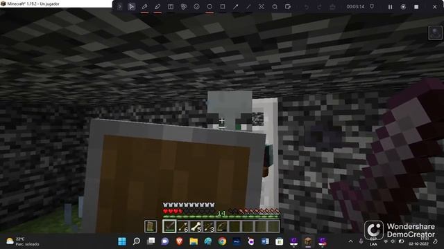 LUCHO contra mobs HOSTILES en MINECRAFT JAVA смотреть онлайн