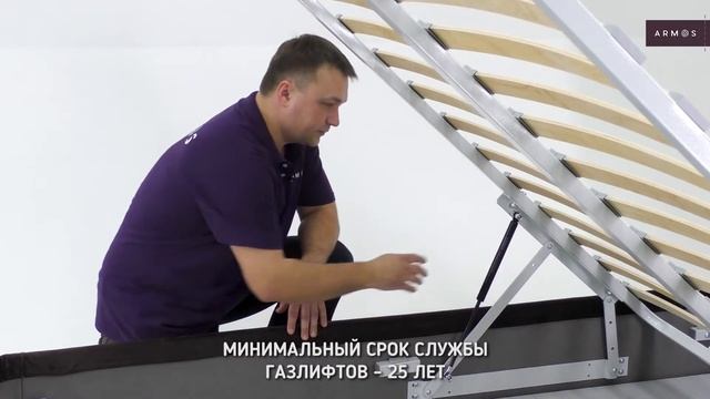 Кровать LIBERTY. Производство компании ARMOS. смотреть онлайн