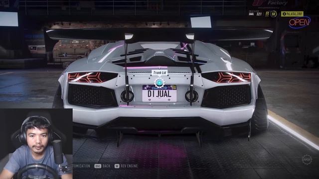 KITA BUAT GANTENG LAMBORGHINI AVENTADOR RONGSOK - NFS HEAT смотреть онлайн