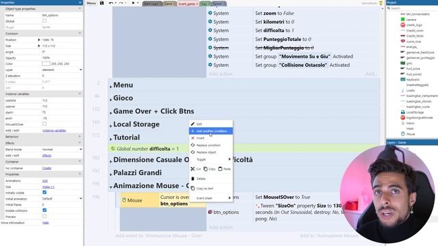 Creare un effetto di mouse over su Construct 3 - Tutorial смотреть онлайн