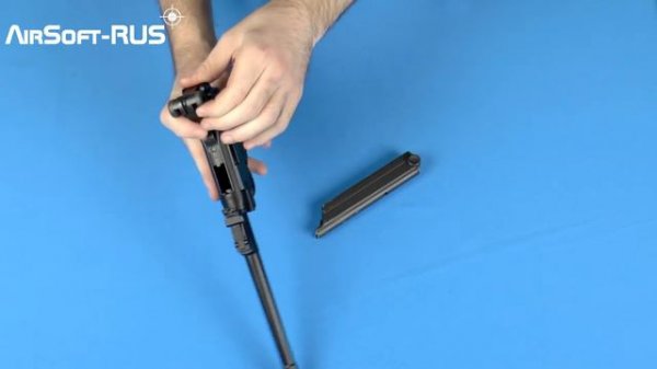 Страйкбольный пистолет WE Luger