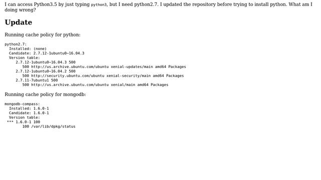Ubuntu: How to install python2.7 in Ubuntu 16.04? (2 Solutions!!) смотреть онлайн