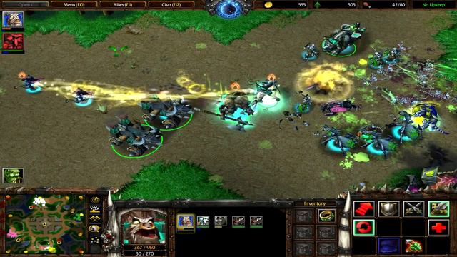 Warcraft 3 AT 2v2 Alphcarus (ORC) Echo (NE) Datwirdnix (NE) Neyani (UD) Lost Temple смотреть онлайн