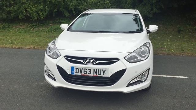 2013 63 HYUNDAI I40 1.7 CRDI STYLE BLUE DRIVE 5d 114 BHP SAT NAV CRUISE ONE OWNER FSH смотреть онлайн