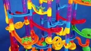 Marble Run или вертикальный гоночный трек для шариков! Супер конструктор! Сборка, обзор и розыгрыш