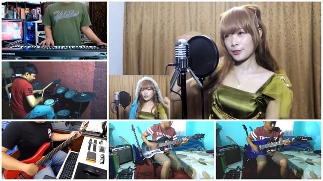 バンドリ Yes Bang Dream - Poppin' Party cover by LUNA Gravity смотреть онлайн