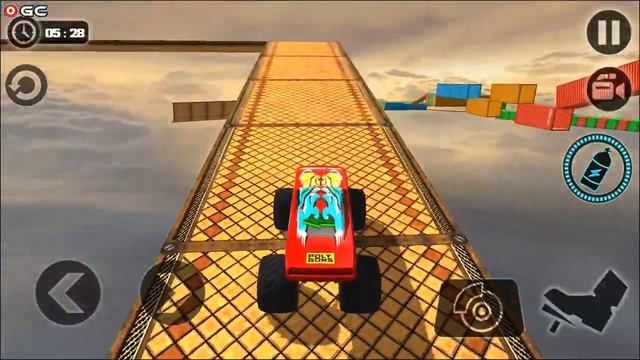 Crazy Monster Truck Legends 3D - Monster 4x4 Truck Stunt Games - Android Gameplay #3 смотреть онлайн