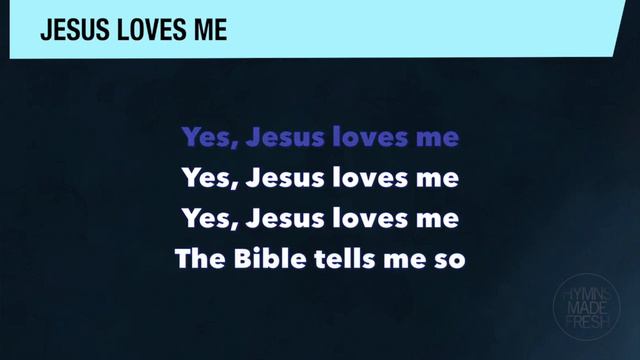 Jesus Loves Me This I Know - PIANO instrumental with LYRICS смотреть онлайн