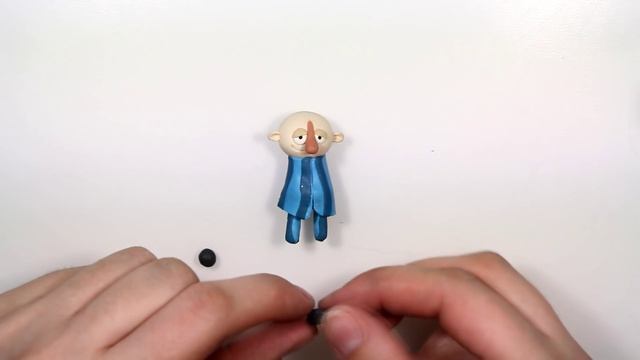 Мастер-класс: Гномик Соня из полимерной глины FIMO kids \Sleepy - The 7D - polymer clay tutorial смотреть онлайн