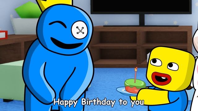 Happy Birthday Roblox Rainbow Friends | Meme | Animation смотреть онлайн