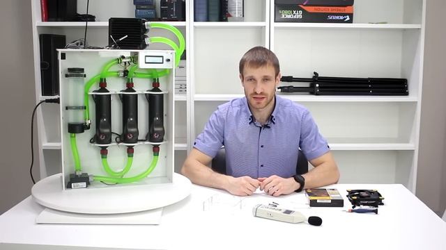 Варианты установки вентиляторов на радиатор - Push, Pull или Push-pull? смотреть онлайн