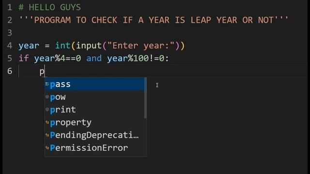 Python Programming: Check if a Year is a Leap Year in 2 Minutes смотреть онлайн