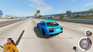 КАК РАБОТАЕТ НИТРО NOS ЗАКИСЬ АЗОТА в BEAMNG DRIVE