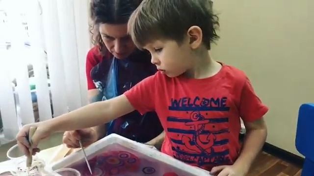 Vitart.ebru Эбру мастер-класс для детей смотреть онлайн