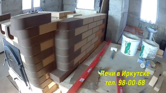 Печь с хлебной камерой, лежанкой и камином в Уссурийске за 7 дней смотреть онлайн