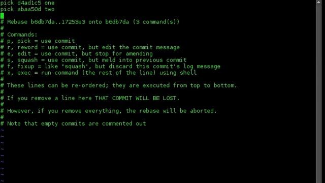 Reordering Commits in Git смотреть онлайн