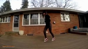 shuffle dance под песню Катюша, девушки танцуют шафл