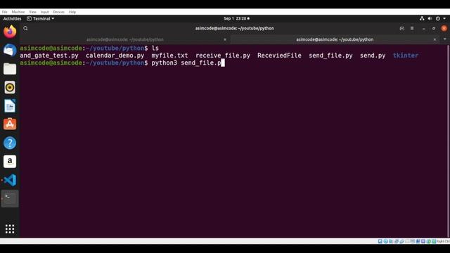 File Transfer Demo In Python - Sending and receiving files смотреть онлайн