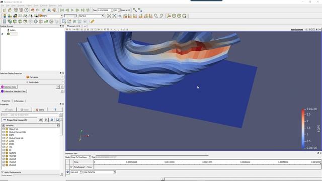 [ Paraview Tutorial 9 ] Selection, plot over time and data extraction смотреть онлайн