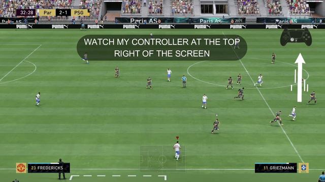 FIFA 22 SKILLS RAINBOW FLICK TUTORIAL смотреть онлайн