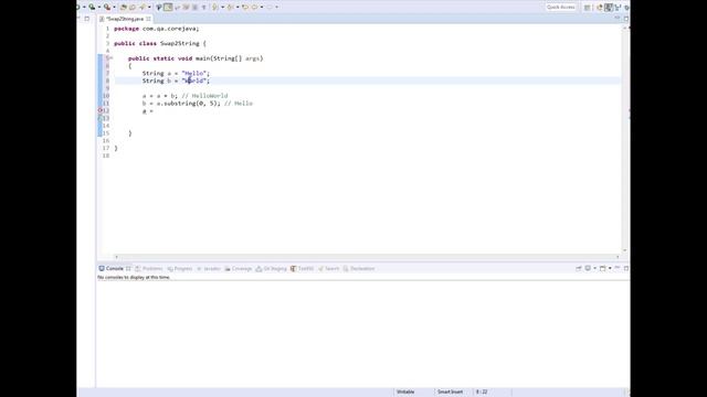 2 | How to Swap to String values in Java | Hindi смотреть онлайн