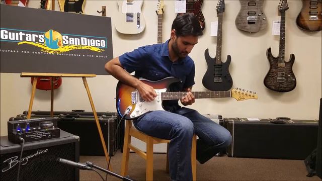 Suhr Classic Pro HSS Sunburst смотреть онлайн