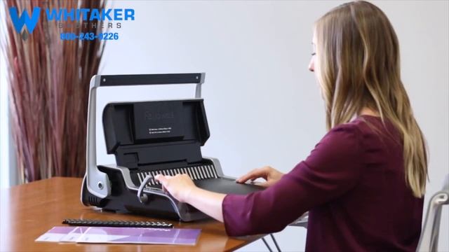 Fellowes Quasar+ 500 Manual Comb Binding Machine смотреть онлайн