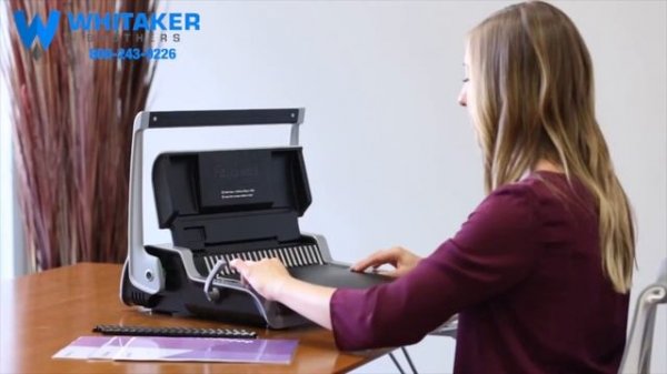 Fellowes Quasar+ 500 Manual Comb Binding Machine