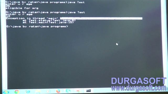 Corejava-exception handling-part-7 смотреть онлайн
