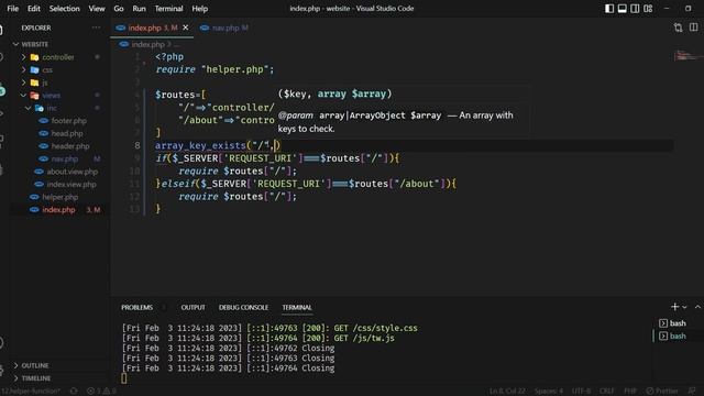 ۱۳.ساخت router و controller در php مانند laravel смотреть онлайн
