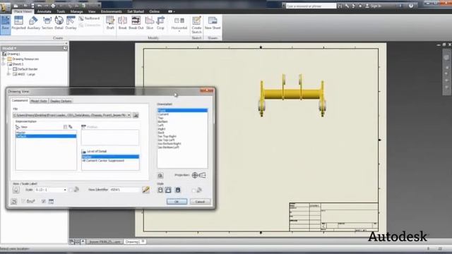 Autodesk Inventor 2013 Whats New in Drawing смотреть онлайн